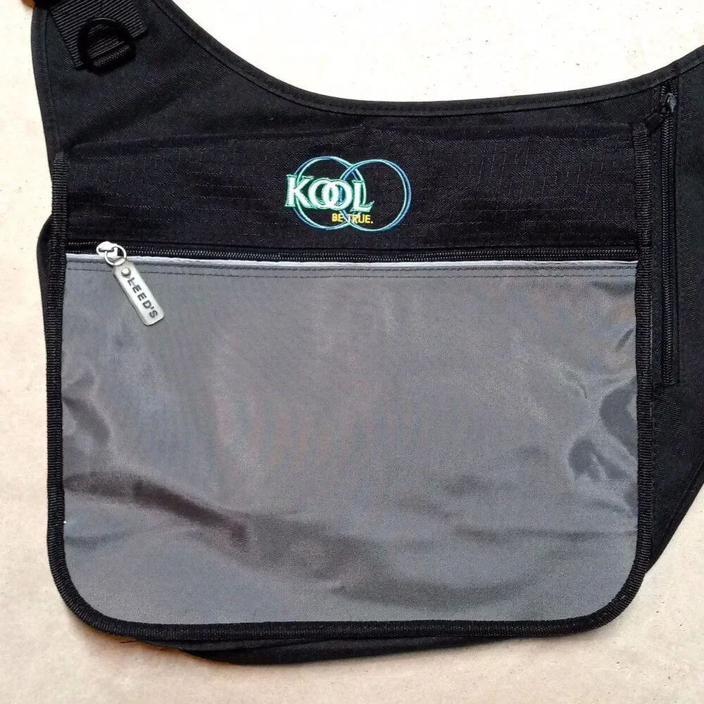 Vintage Kool Cigarettes Promo Messenger Laptop Bag w/ Phone Pouch